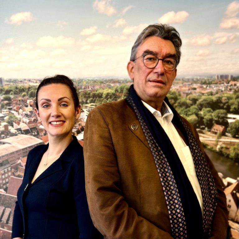 Scarlett Huff und Stefan Meußler